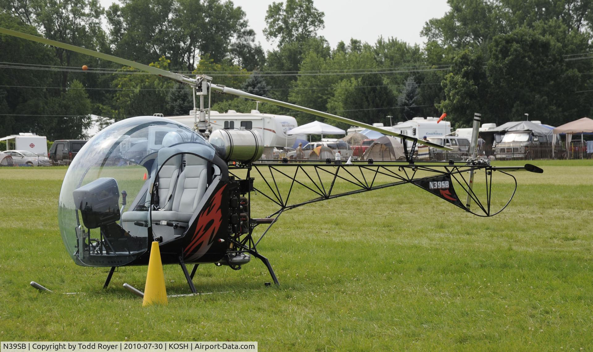 N39SB, Canadian Home Rotors Safari C/N CH303, EAA AIRVENTURE 2010