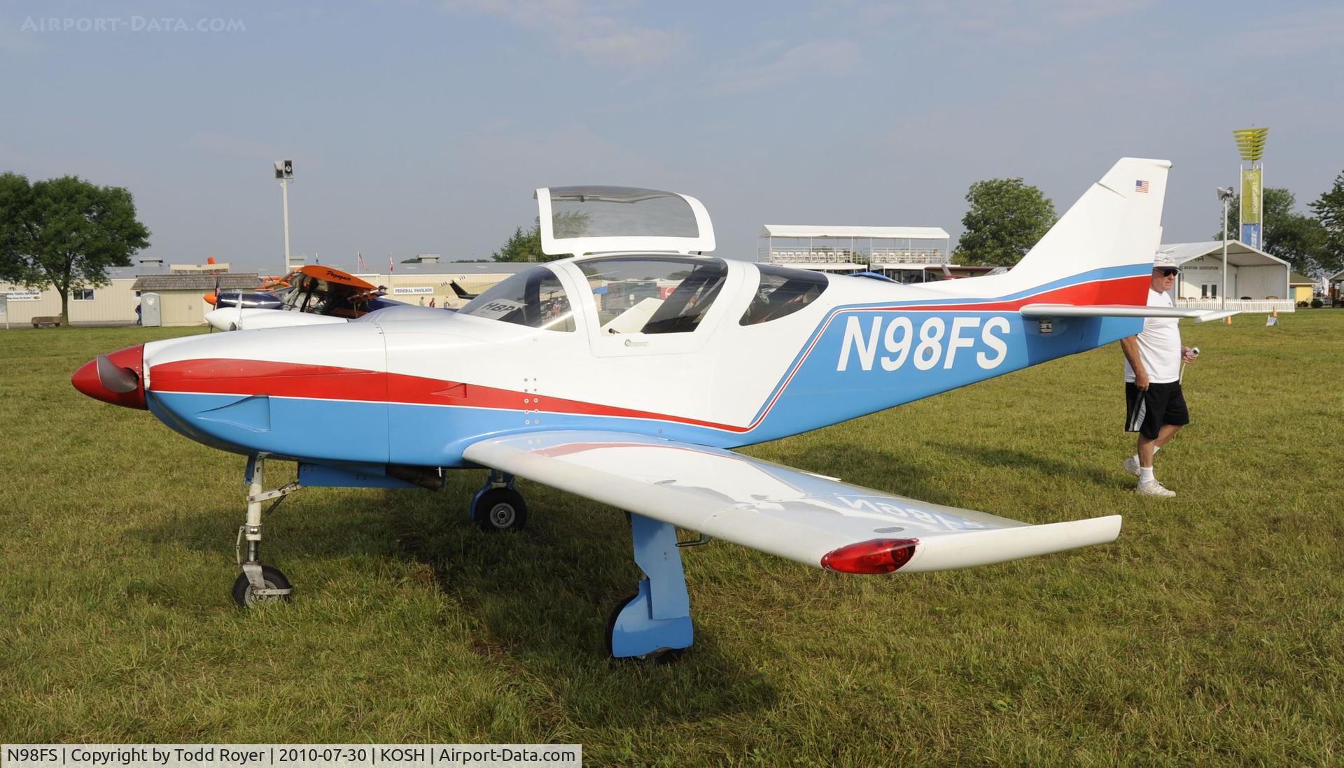 N98FS, 1998 Stoddard-Hamilton Glasair III C/N 3183, EAA AIRVENTURE 2010