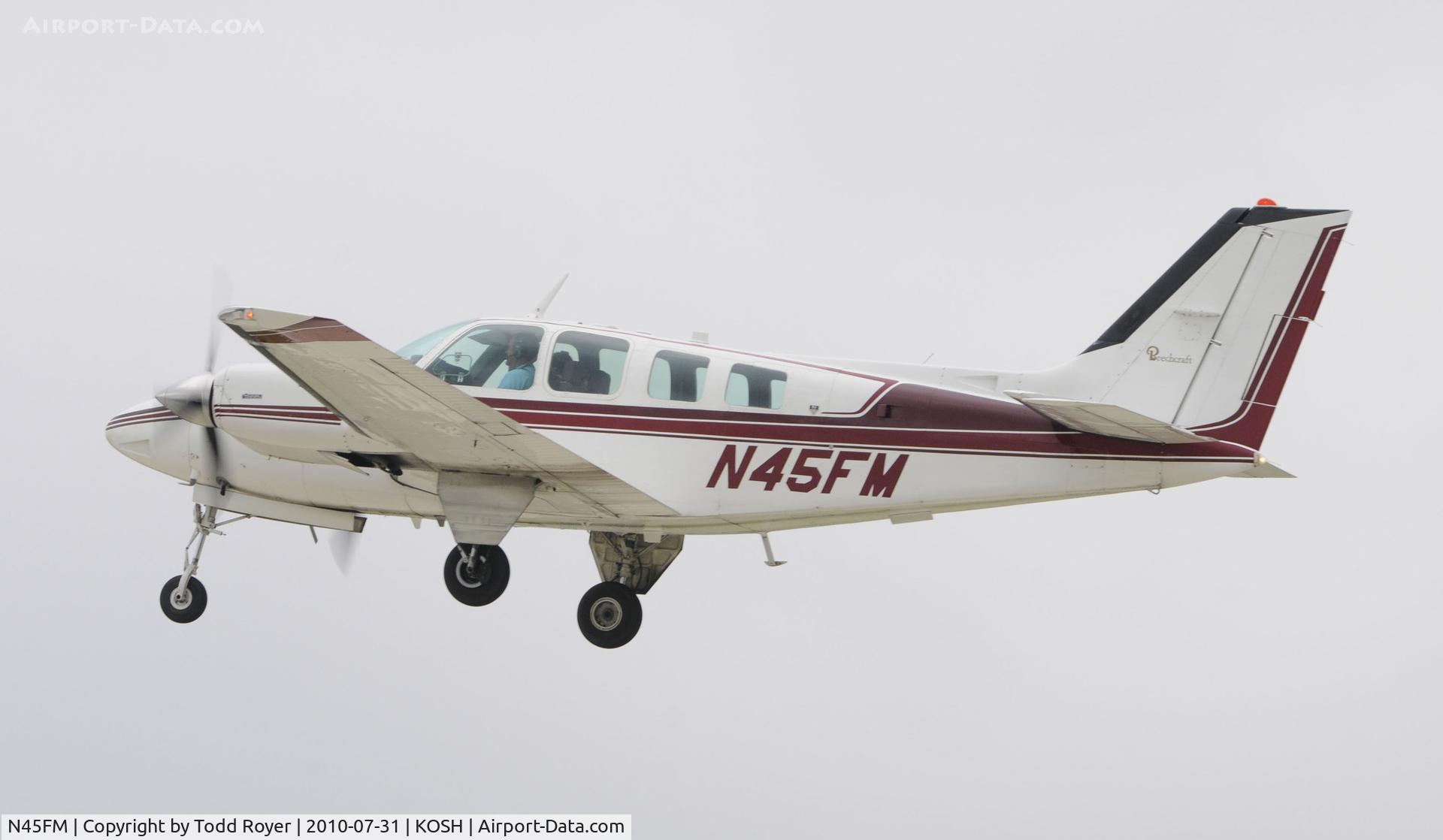 N45FM, 1976 Beech 58 Baron C/N TH-739, EAA AIRVENTURE 2010