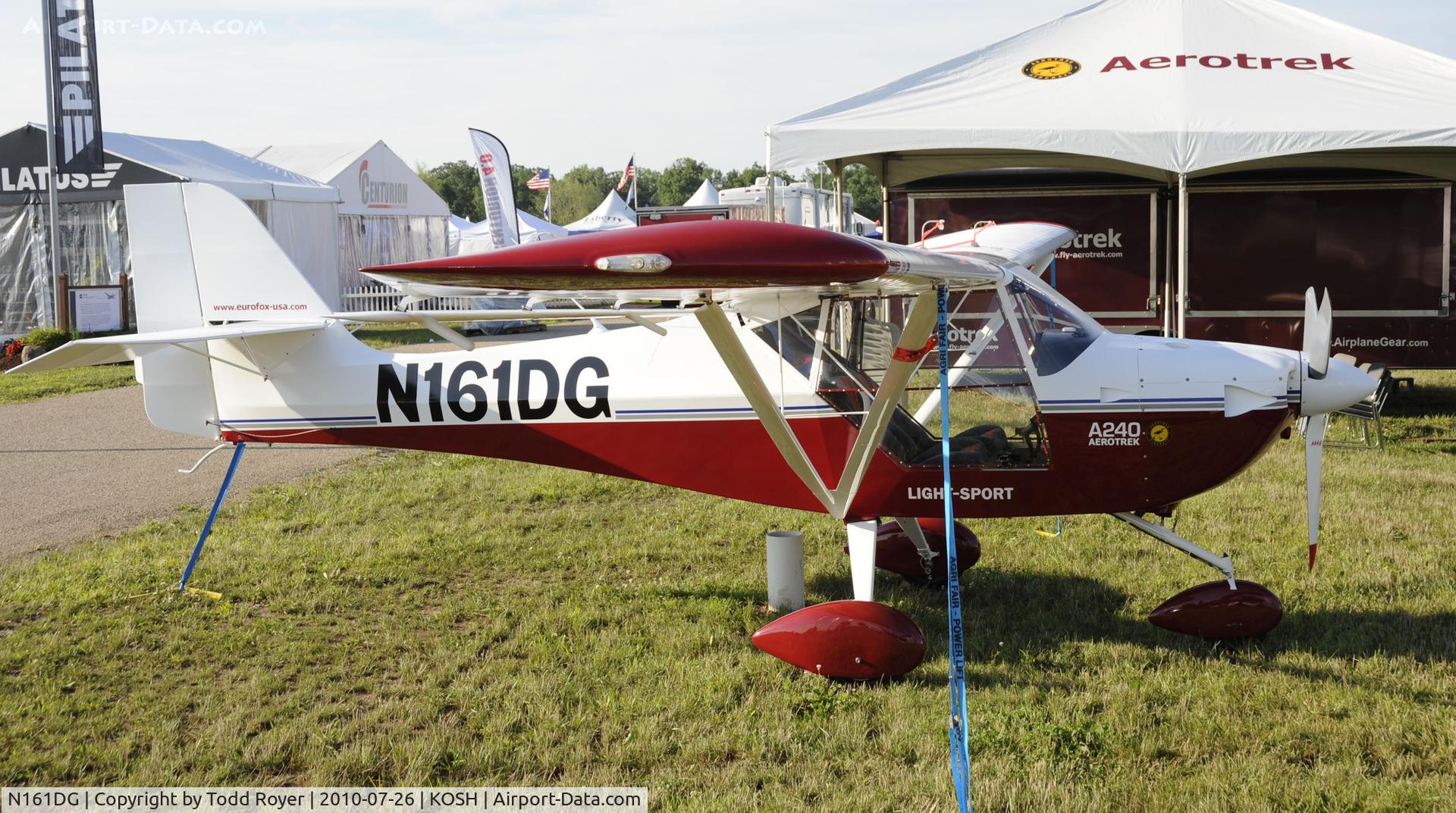 N161DG, Aeropro Eurofox LSA C/N 21207, EAA AIRVENTURE 2010