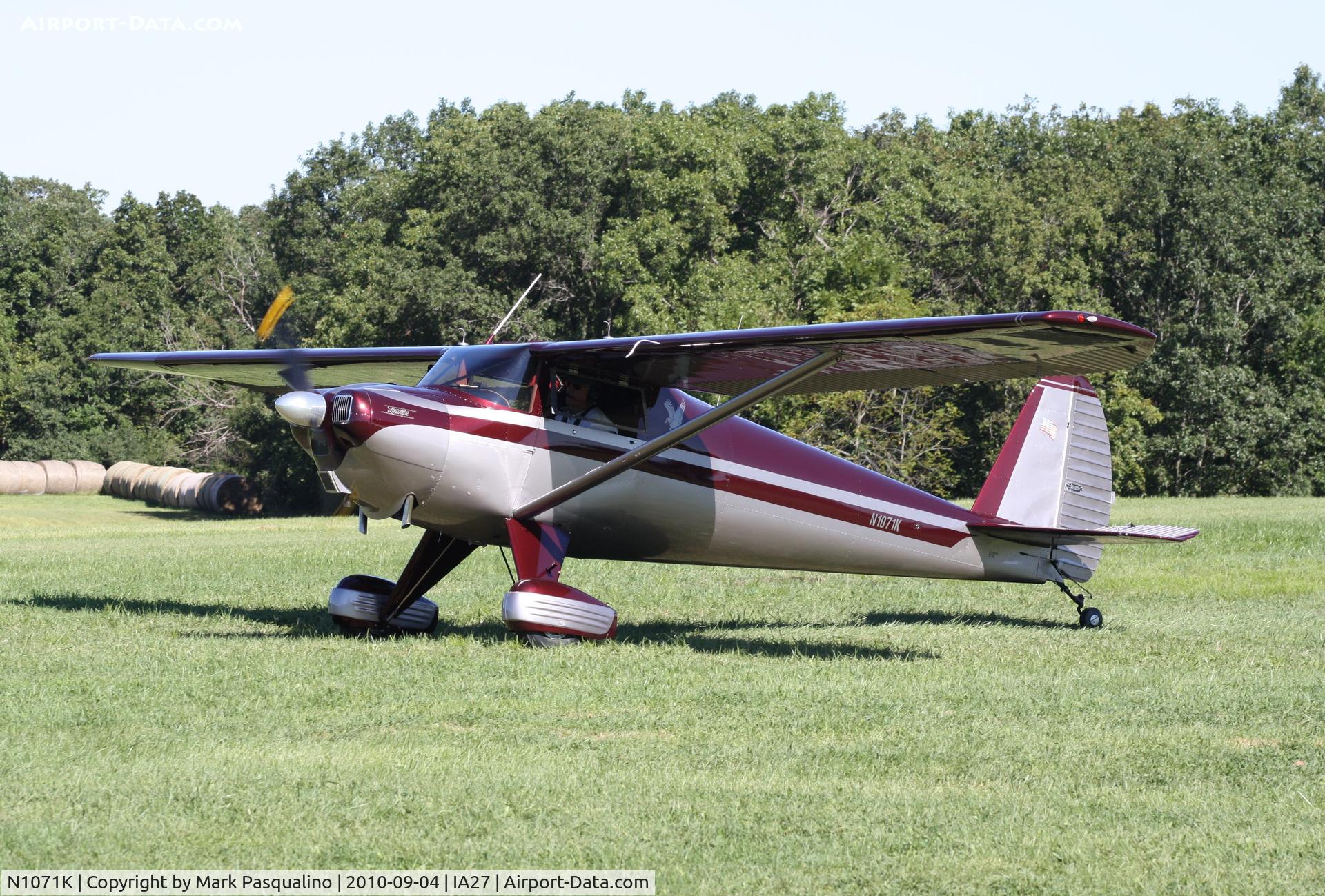 N1071K, 1946 Luscombe 8A C/N 3798, Luscombe 8A