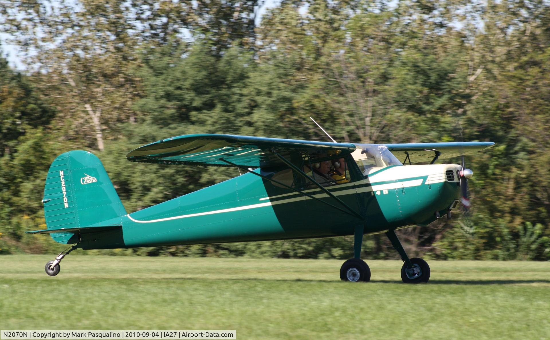 N2070N, 1947 Cessna 140 C/N 12306, Cessna 140