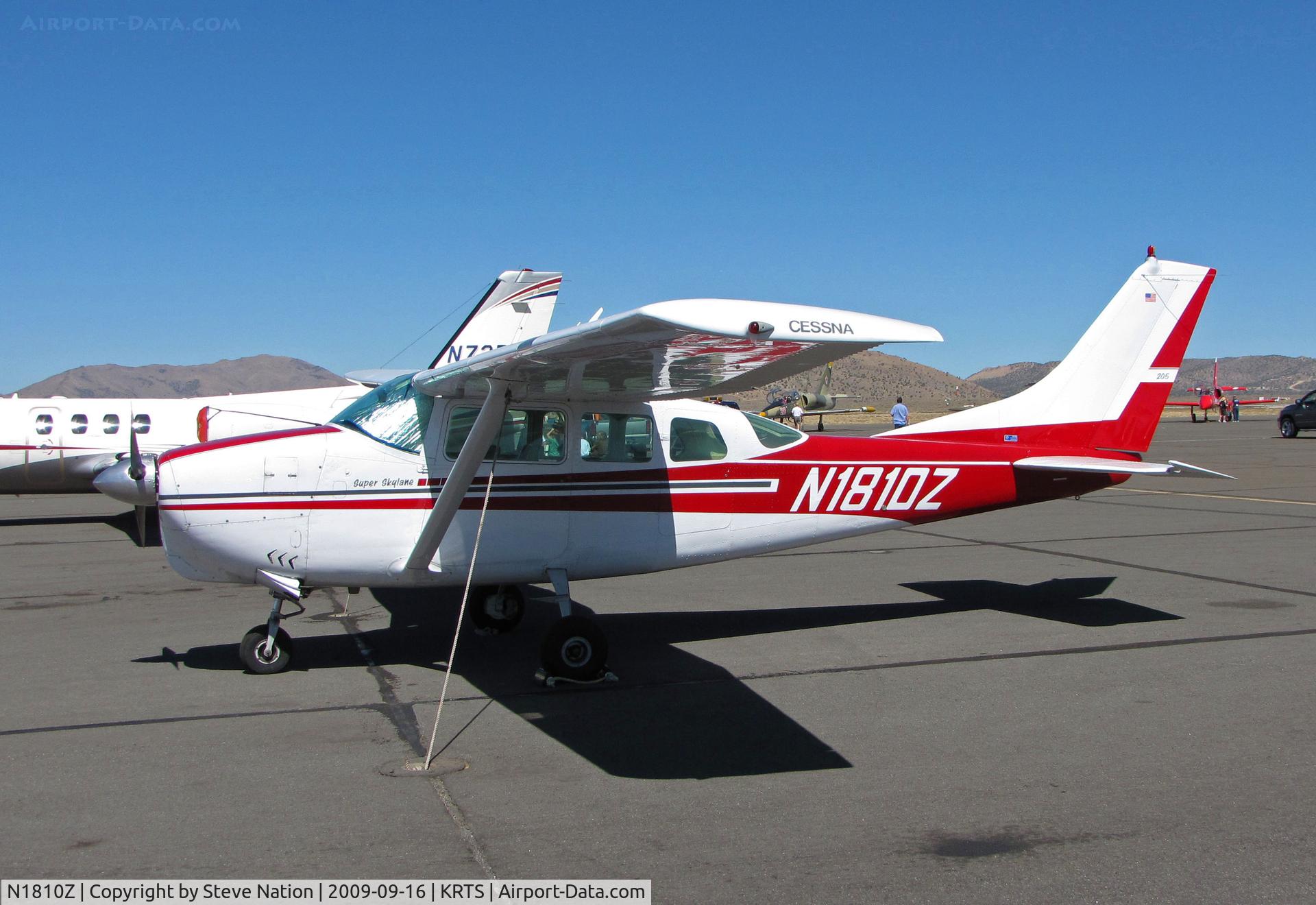 N1810Z, 1962 Cessna 210-5(205) C/N 205-0010, 1962 Cessna 210 @ 2009 Reno Air Races