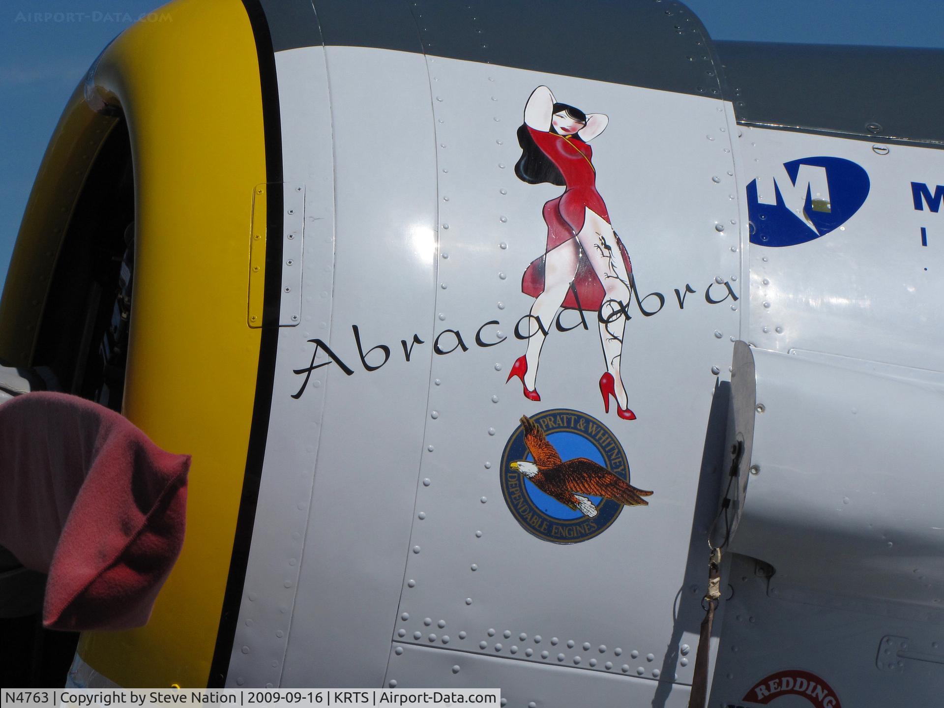 N4763, Noorduyn AT-16 Harvard II C/N 76-3701, Close-up of 