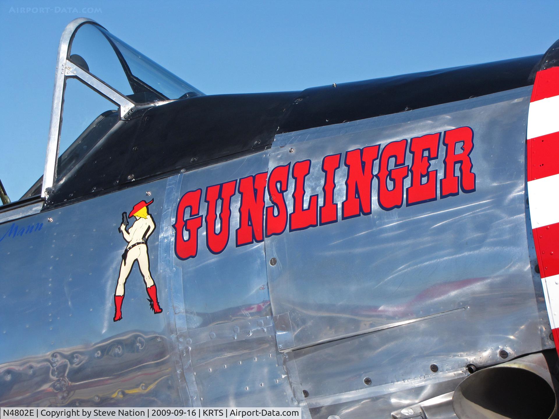 N4802E, 1961 North American AT-6A Texan C/N AJ-968, Close-up of 
