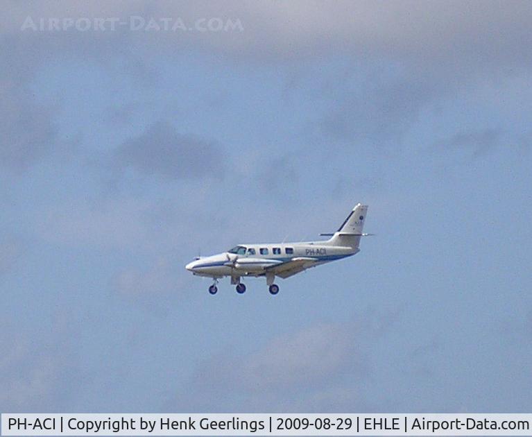 PH-ACI, Cessna T303 Crusader C/N T30300236, Landing at Lelystad Airport