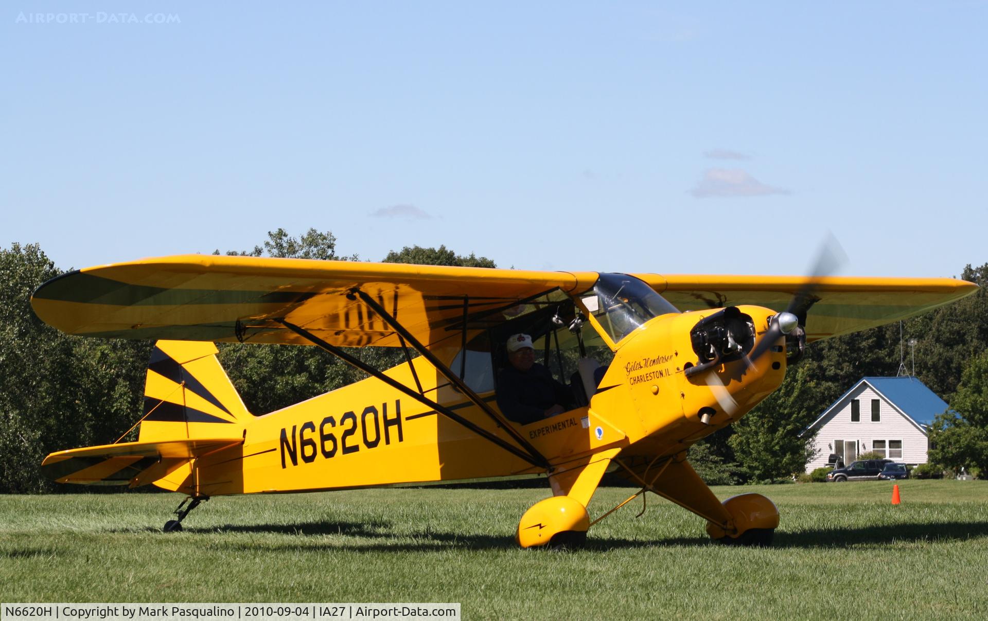 N6620H, 1946 Piper J3C-65 Cub C/N 19819, Piper J3C-65