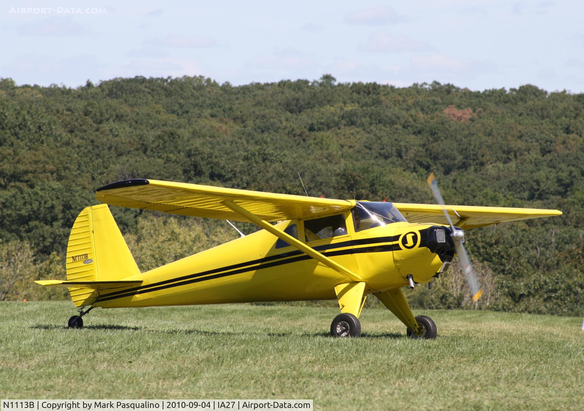 N1113B, 1947 Luscombe 8F Silvaire C/N 5740, Luscombe 8F