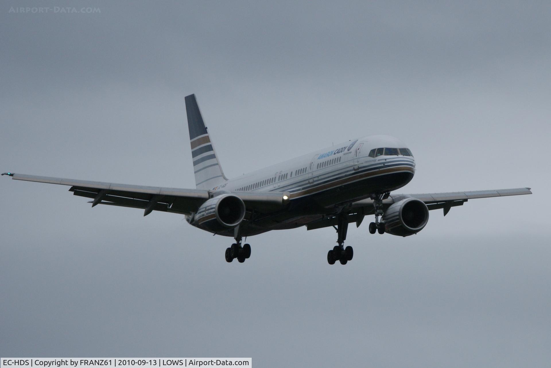 EC-HDS, 1999 Boeing 757-256 C/N 26252, Privileg Style