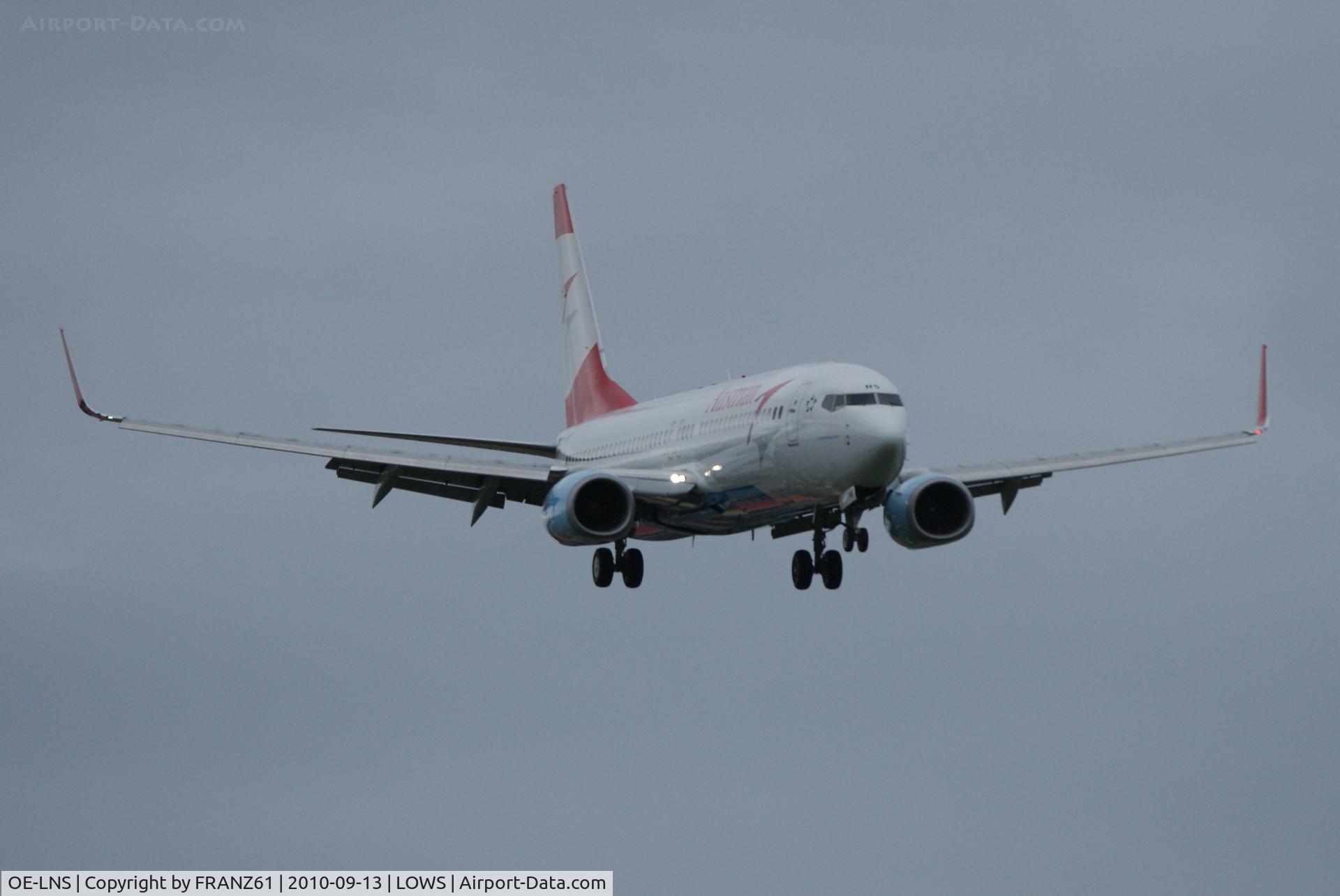 OE-LNS, 2005 Boeing 737-8Z9 C/N 34262, Austrian Airlines