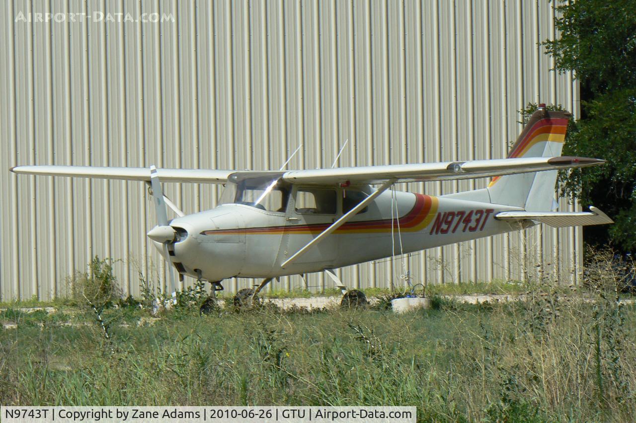 N9743T, 1960 Cessna 172A C/N 47543, At Georgetown Municipal Airport, TX