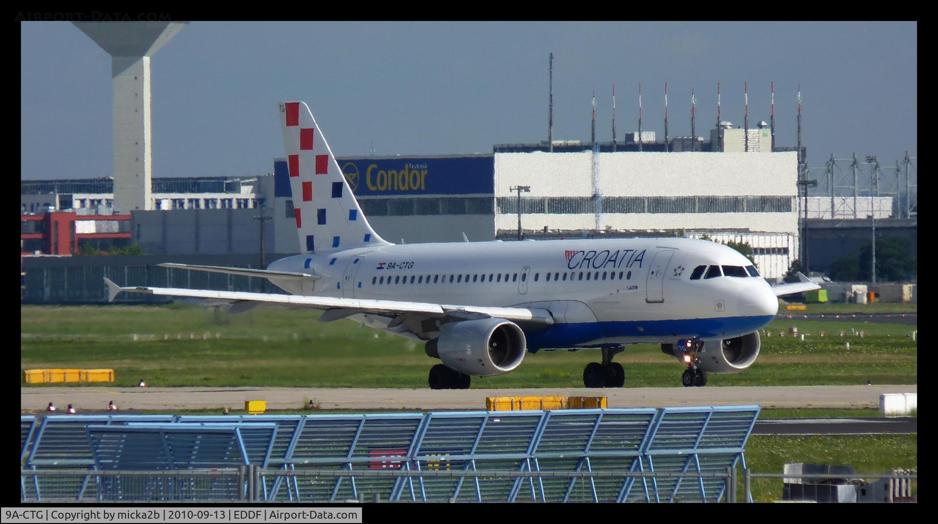 9A-CTG, 1998 Airbus A319-112 C/N 767, Take Off