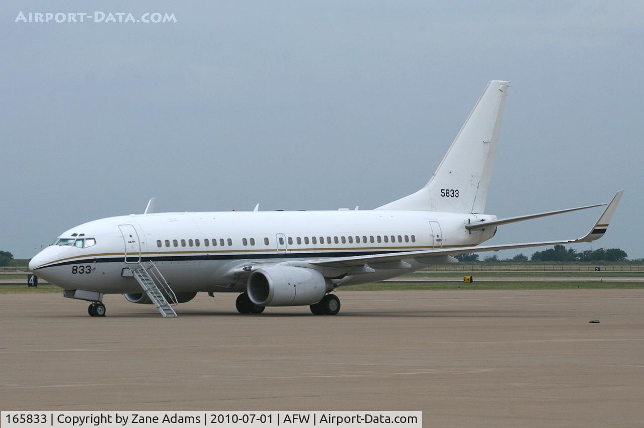 165833, 2002 Boeing C-40A (737-7AF) Clipper C/N 32597, At Alliance Airport - Fort Worth, TX