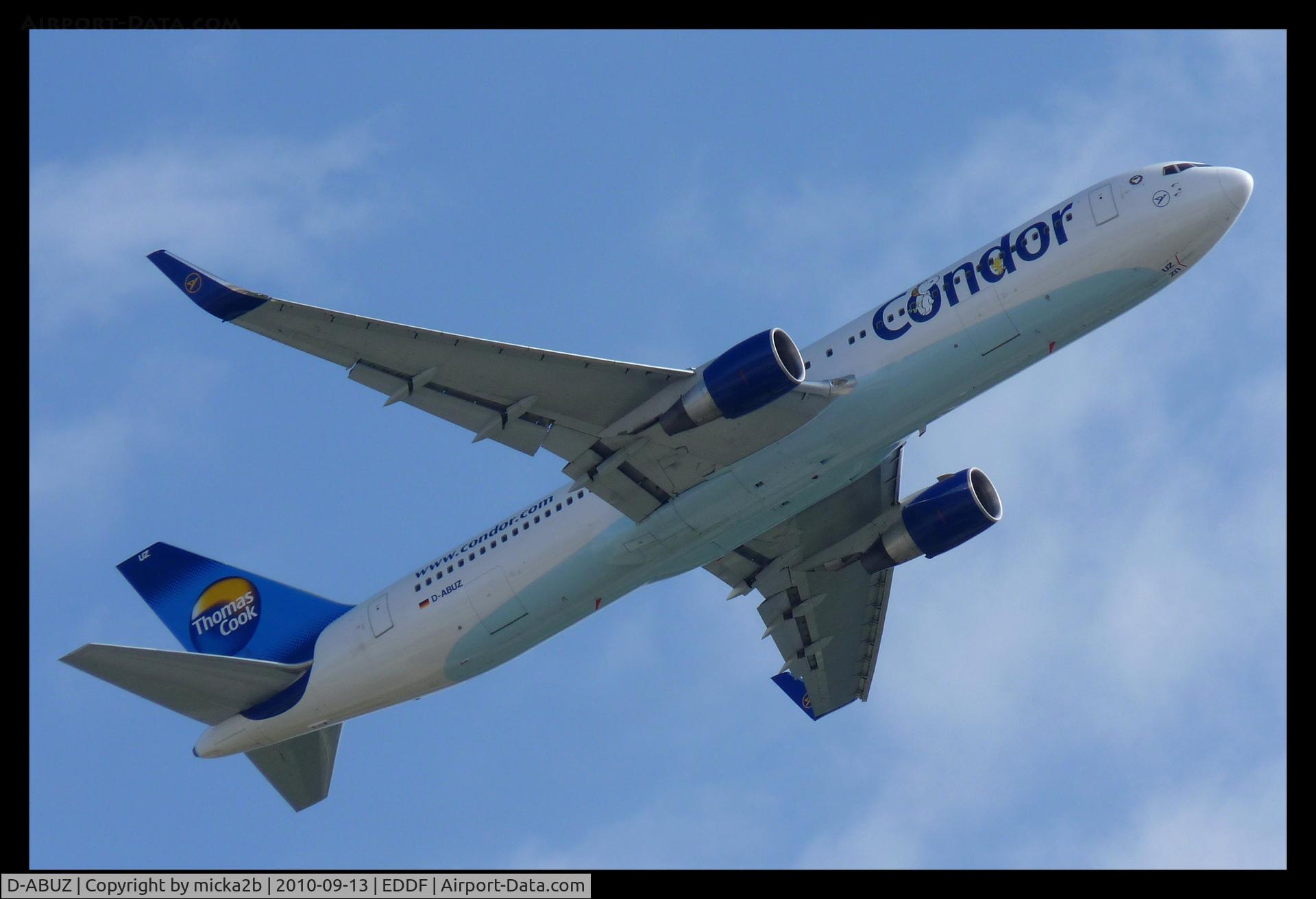 D-ABUZ, 1991 Boeing 767-330/ER C/N 25209, Take Off