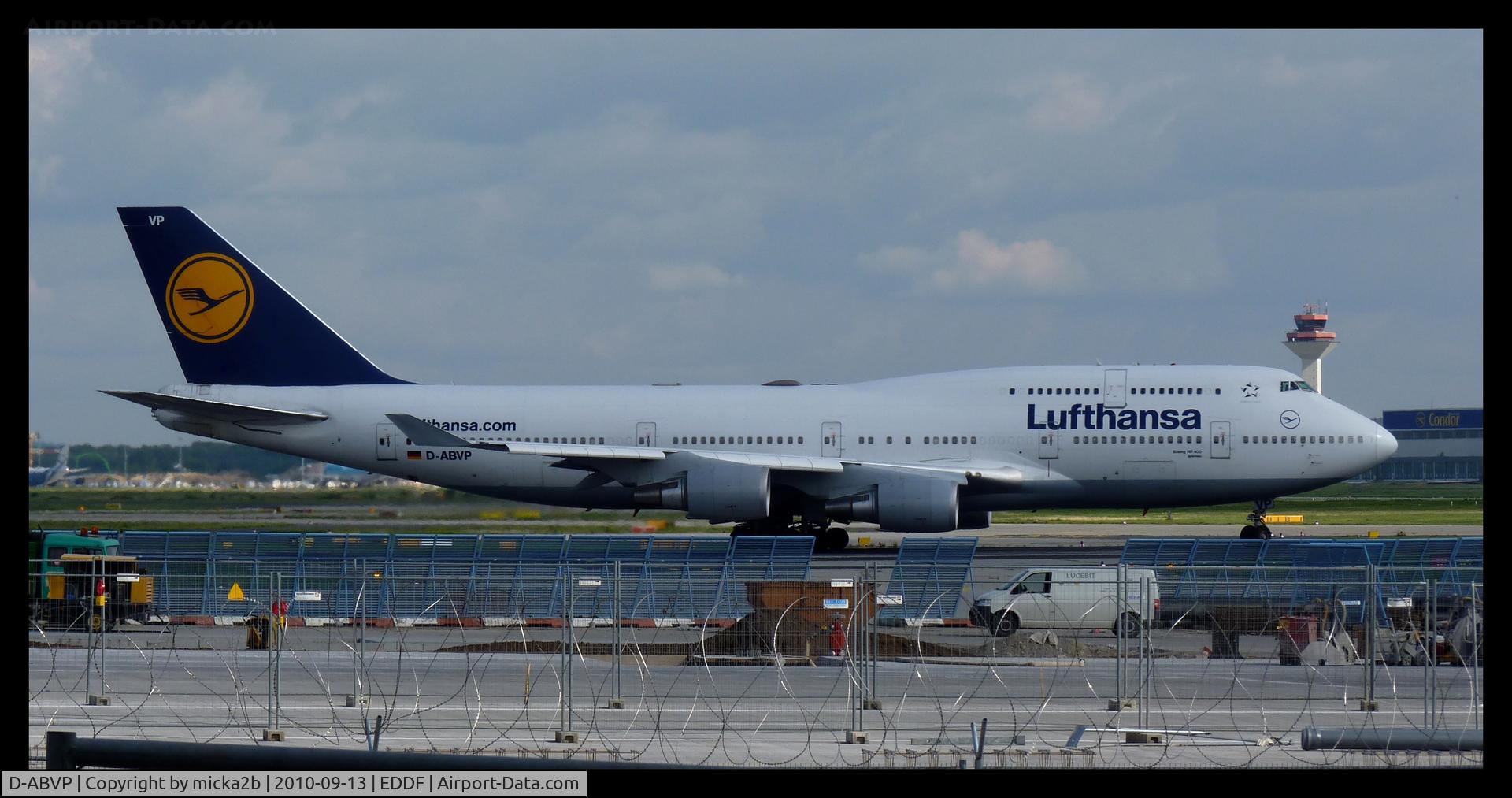 D-ABVP, 1997 Boeing 747-430 C/N 28284, Take Off. Scrapped in november 2020