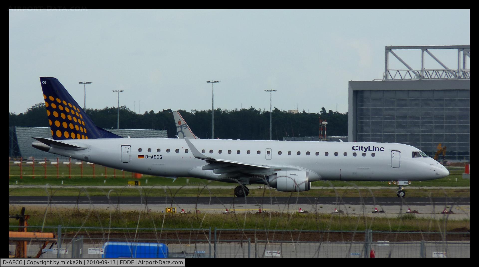 D-AECG, 2010 Embraer 190LR (ERJ-190-100LR) C/N 19000368, Take Off