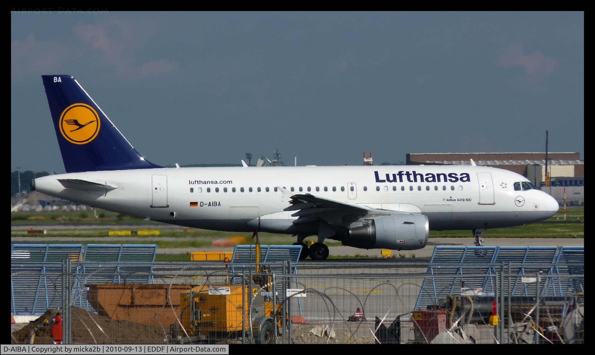 D-AIBA, 2009 Airbus A319-114 C/N 4141, Take Off