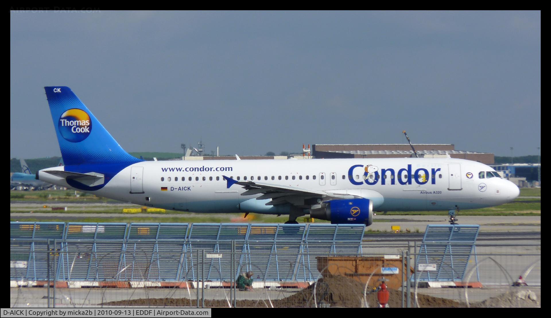 D-AICK, 2001 Airbus A320-212 C/N 1416, Take Off