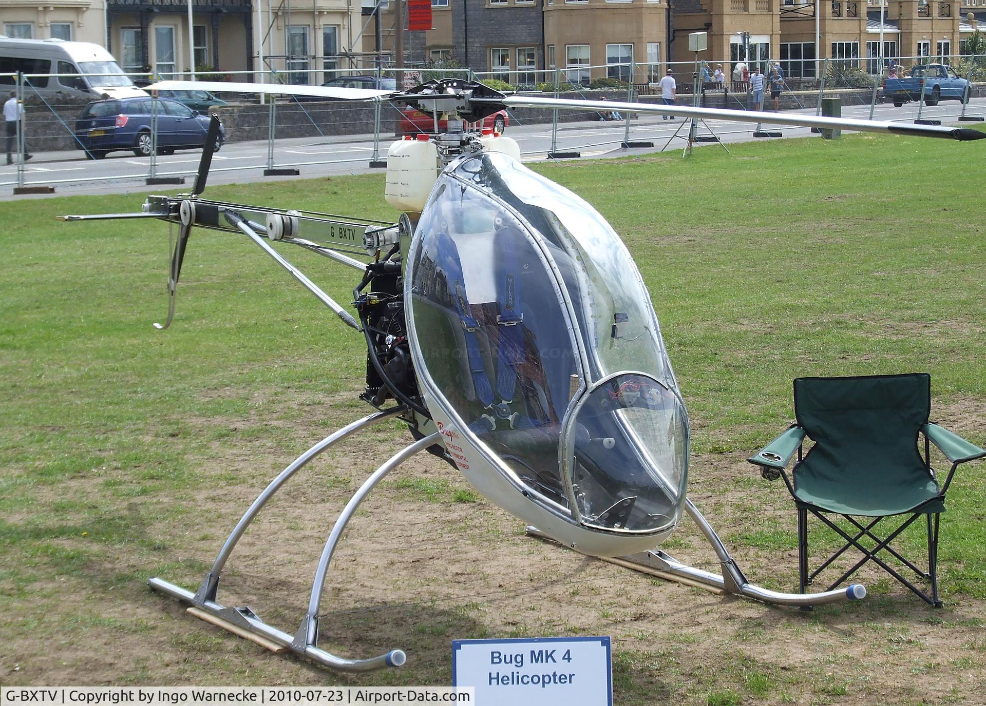 G-BXTV, 1997 Cope Br BUG C/N BUG2, Cope Bug Mk4 at the 2010 Helidays on the Weston-super-Mare seafront