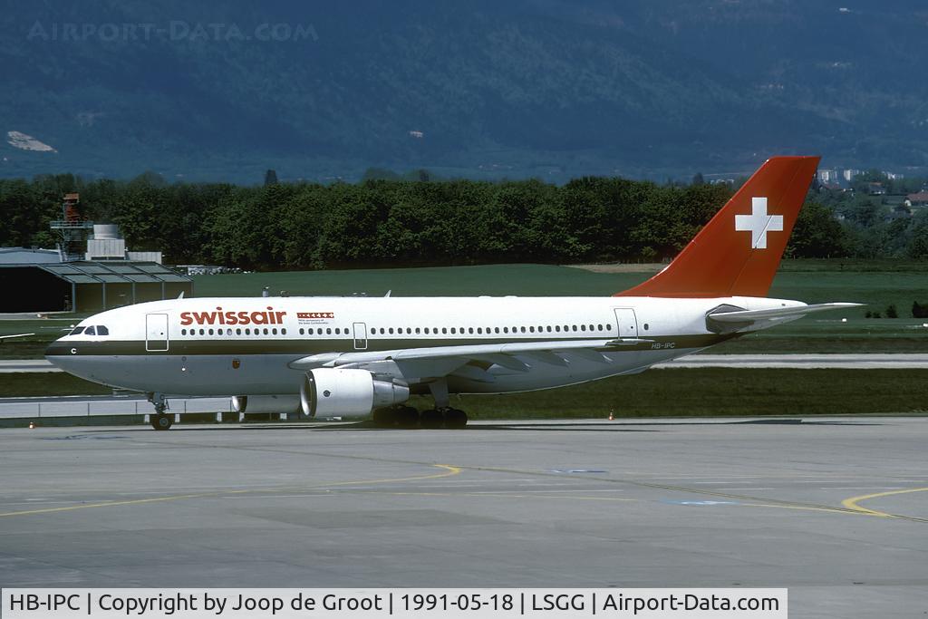 HB-IPC, 1983 Airbus A310-221 C/N 217, Swissair