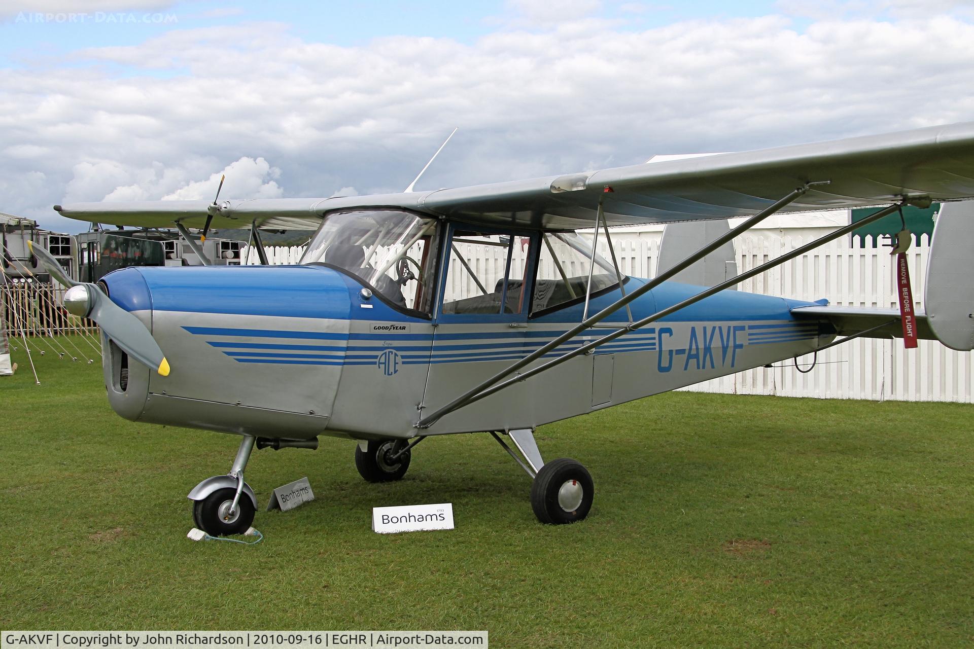 G-AKVF, 1948 Chrislea CH-3 Super Ace 2 C/N 114, At Goodwood for the Revival Meeting