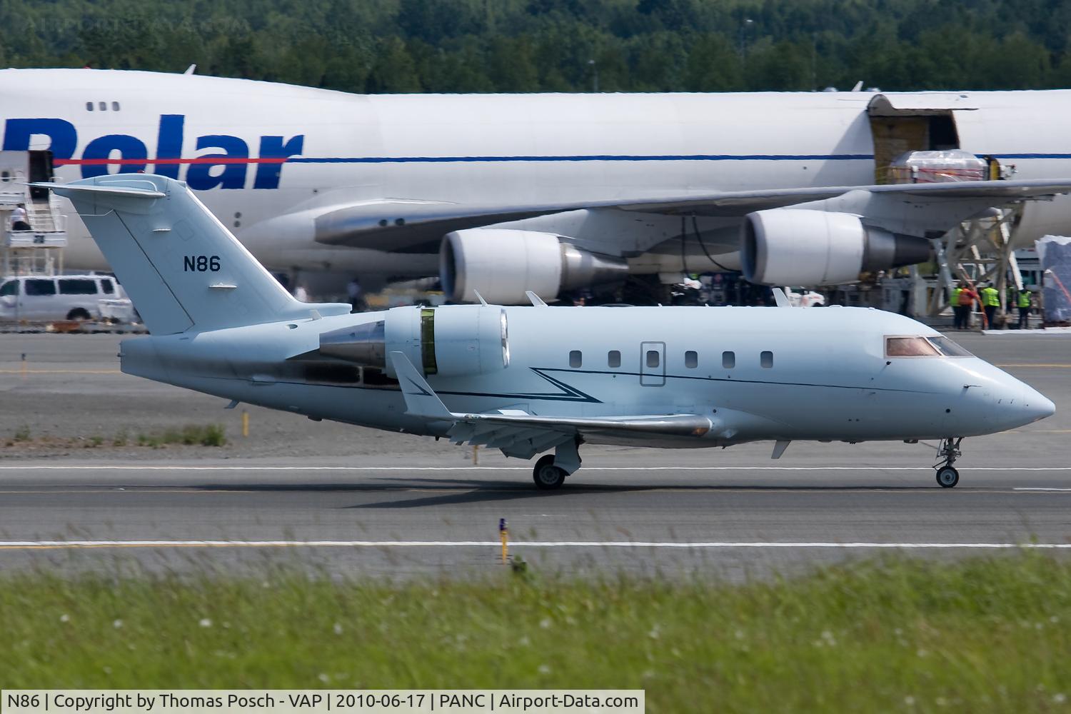 N86, 1994 Canadair Challenger 601-3R (CL-600-2B16) C/N 5167, Federal Aviation Administration - FAA