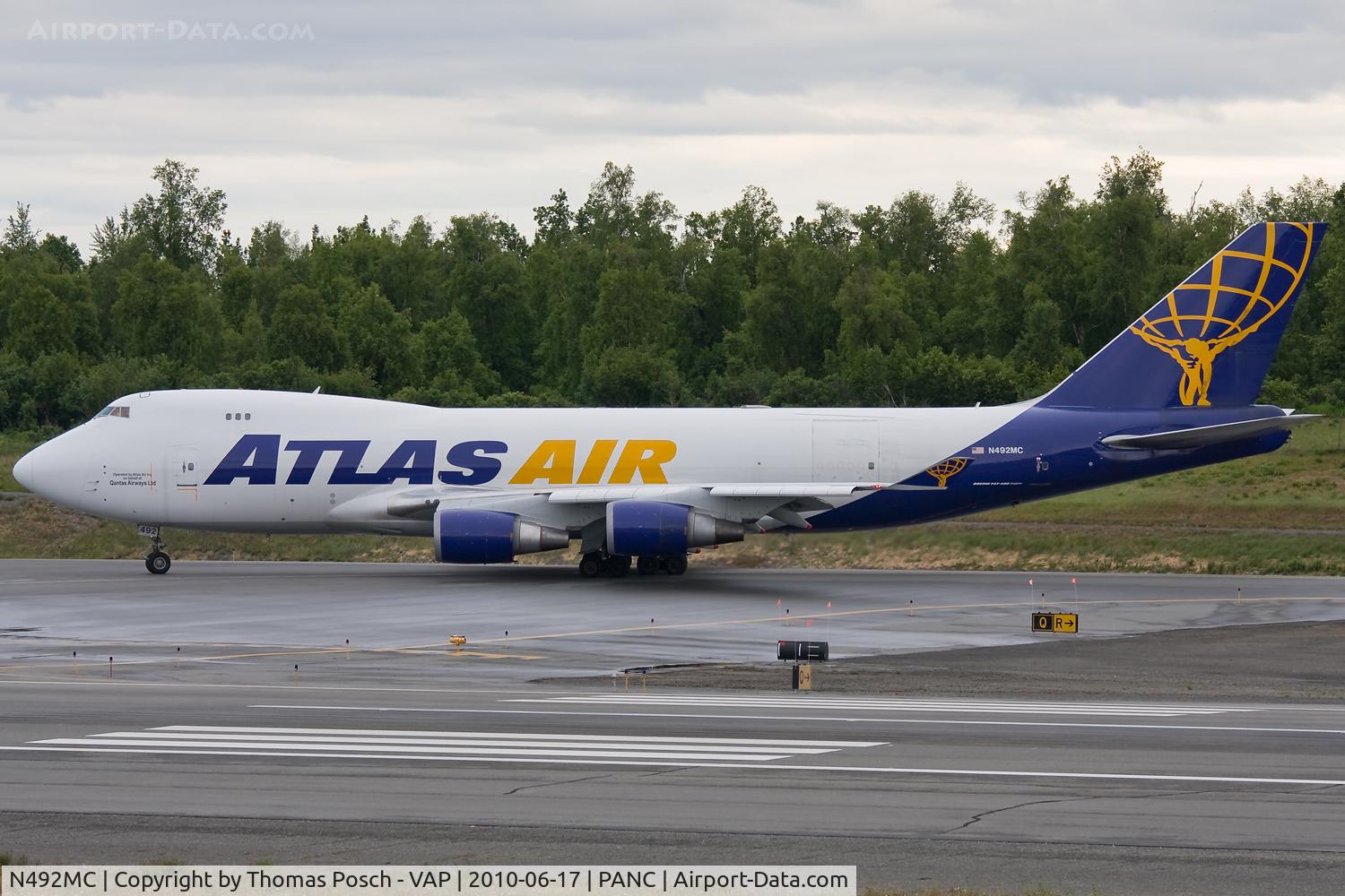 N492MC, 1998 Boeing 747-47UF C/N 29253, Atlas Air