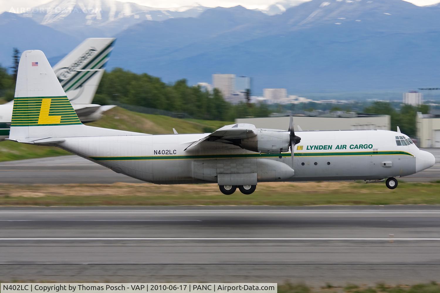 N402LC, 1976 Lockheed L-100-30 Hercules (L-382G) C/N 382-4698, Lynden Air Cargo
