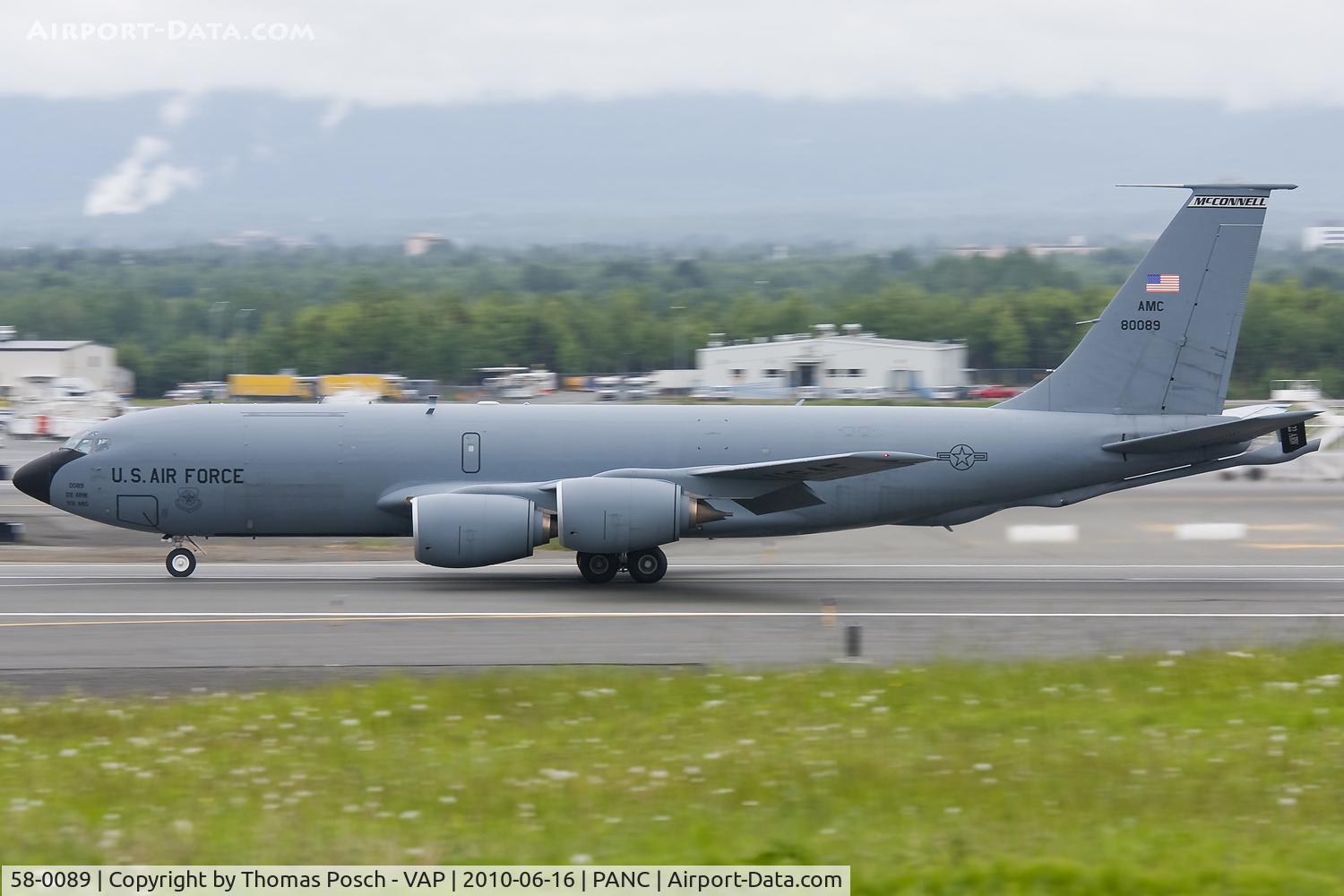 58-0089, 1958 Boeing KC-135T Stratotanker C/N 17834, USA - Air Force