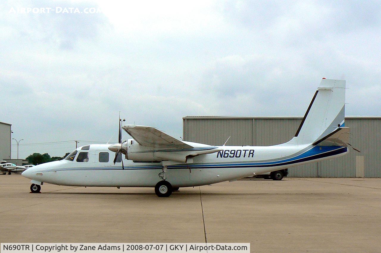 N690TR, 1972 Aero Commander 690 C/N 11034, At Arlington Municipal Airport, TX