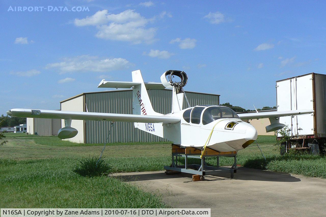 N16SA, 1981 International Aeromarine Corp SEAFIRE TROJAN TA16 C/N TA16-002, The Prototype Seafire Trojan TA-16 at Denton Municipal