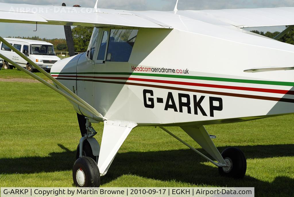 G-ARKP, 1961 Piper PA-22-108 Colt Colt C/N 22-8364, CLOSE UP
