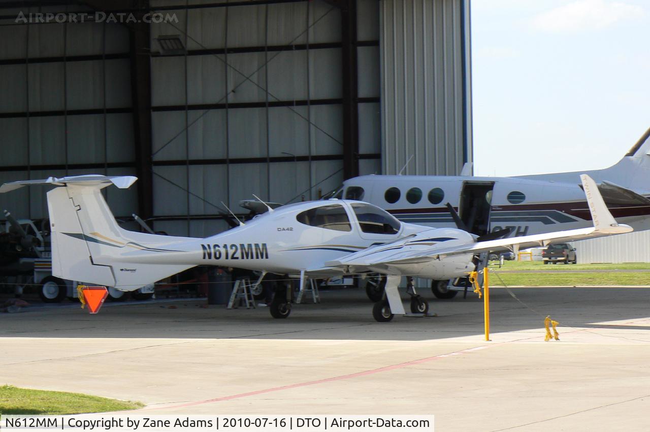 N612MM, 2007 Diamond DA-42 Twin Star C/N 42.192, At Denton Municipal