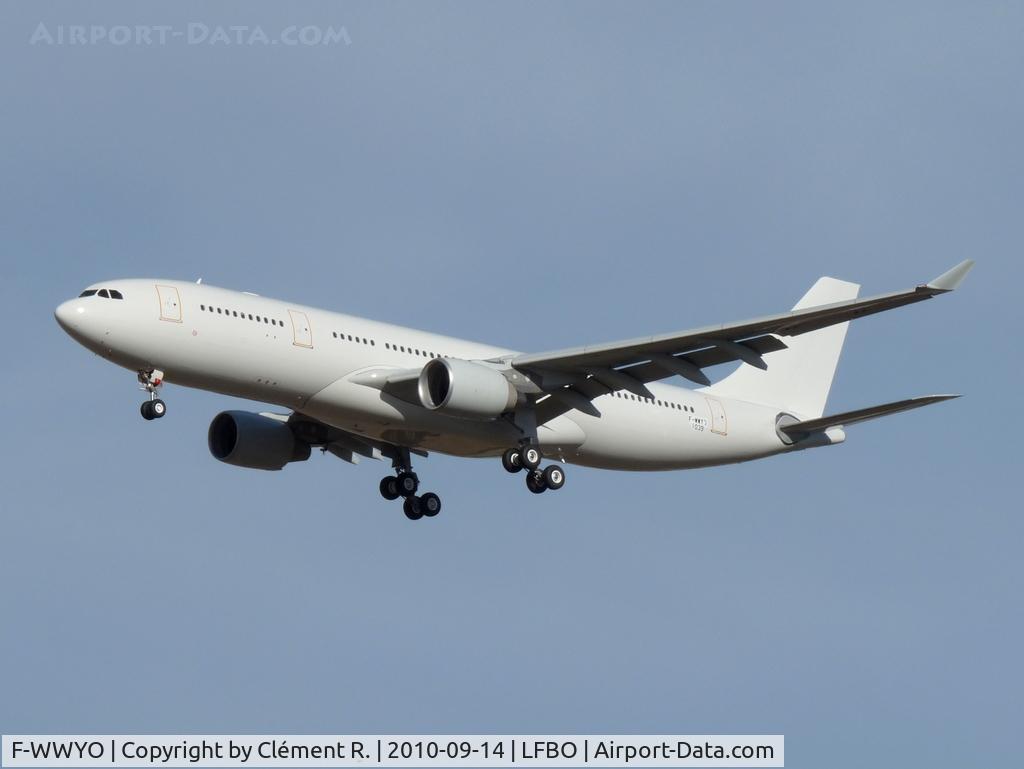 F-WWYO, 2010 Airbus A330-223 C/N 1039, F-WWYO MSN1039