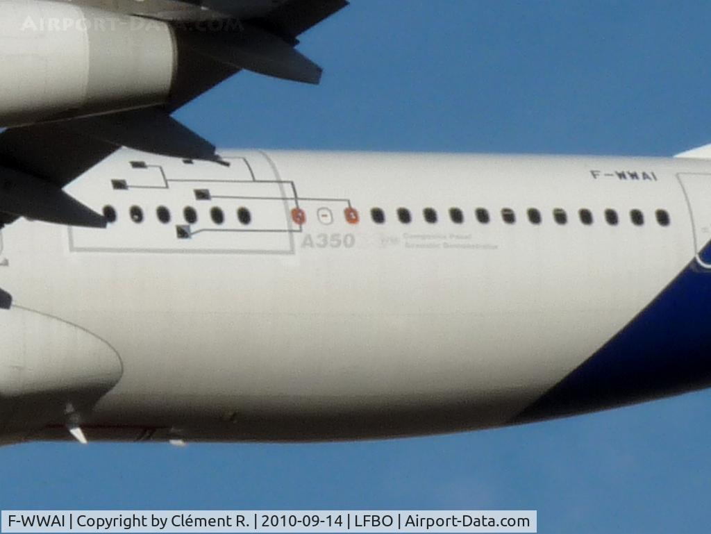 F-WWAI, 1991 Airbus A340-311 C/N 001, A350 Composite Panel Acoustic Demonstrator