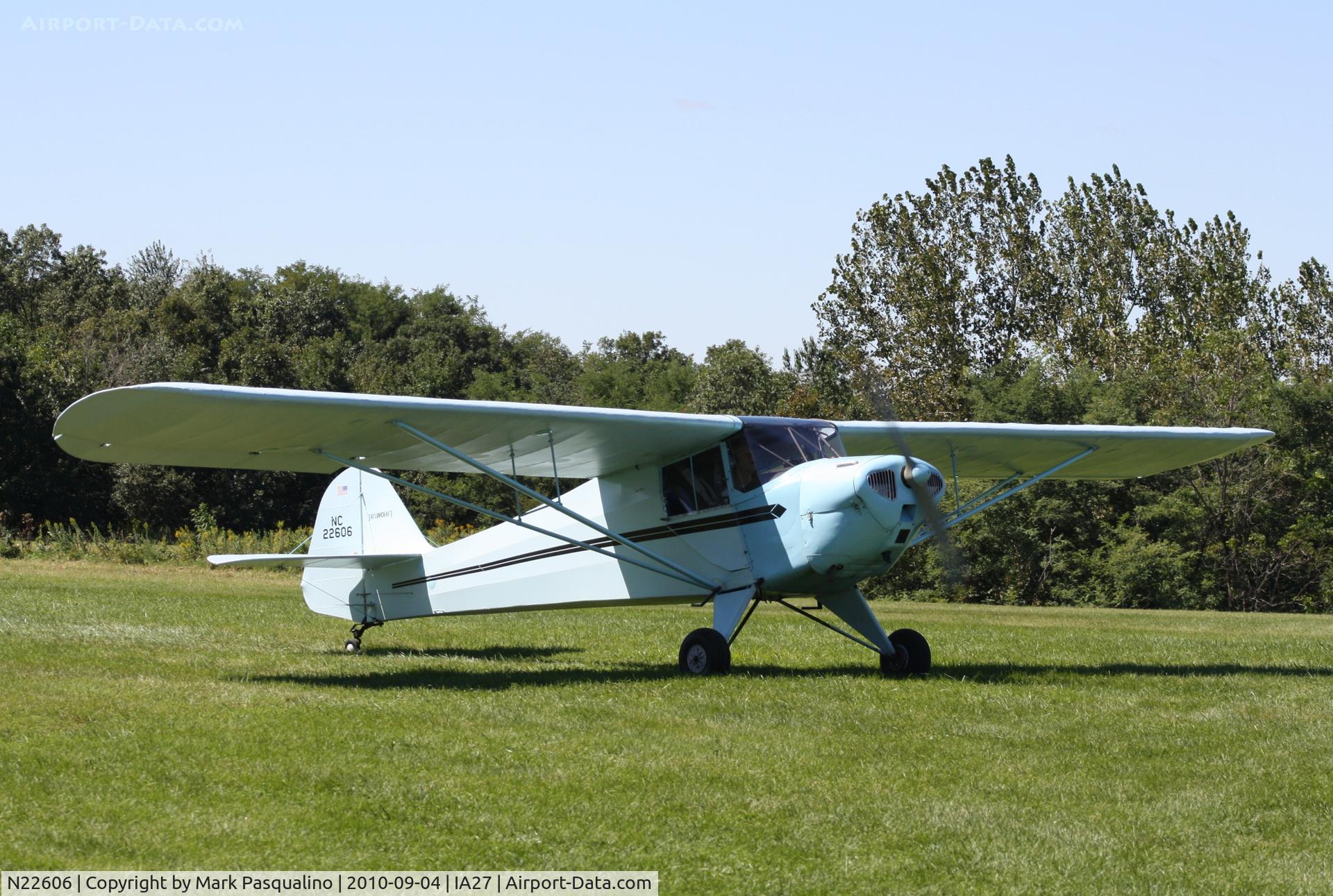N22606, 1939 Taylorcraft BL C/N 1247, Taylorcraft BL