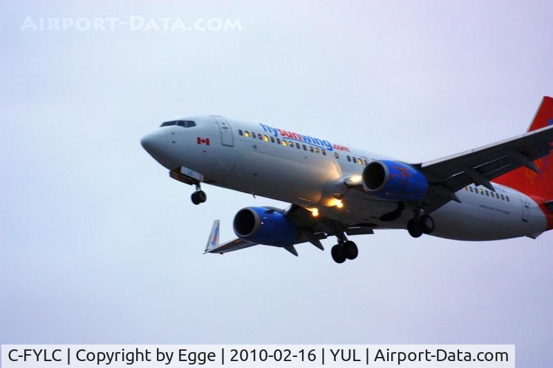 C-FYLC, 2006 Boeing 737-8BK C/N 33029, SunWing