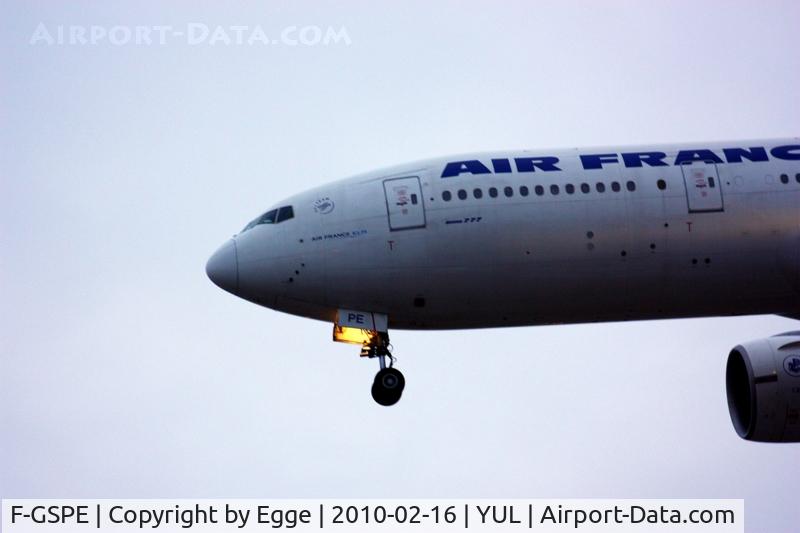 F-GSPE, 1999 Boeing 777-228/ER C/N 29006, Air France
