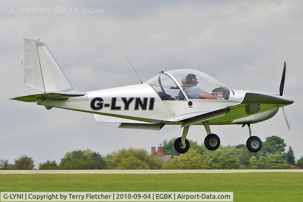 G-LYNI, 2006 Aerotechnik EV-97 Eurostar C/N PFA 315-14409, 2006 Evans G AEROTECHNIK EV-97 EUROSTAR, c/n: PFA 315-14409 at 2010 LAA National Rally