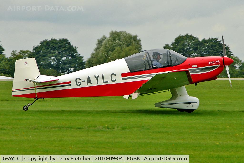 G-AYLC, 1964 CEA Jodel DR-1051 Ambassadeur C/N 536, 1964 Centre Est Aeronautique JODEL DR1051 (MODIFIED), c/n: 536 at 2010 LAA National Rally