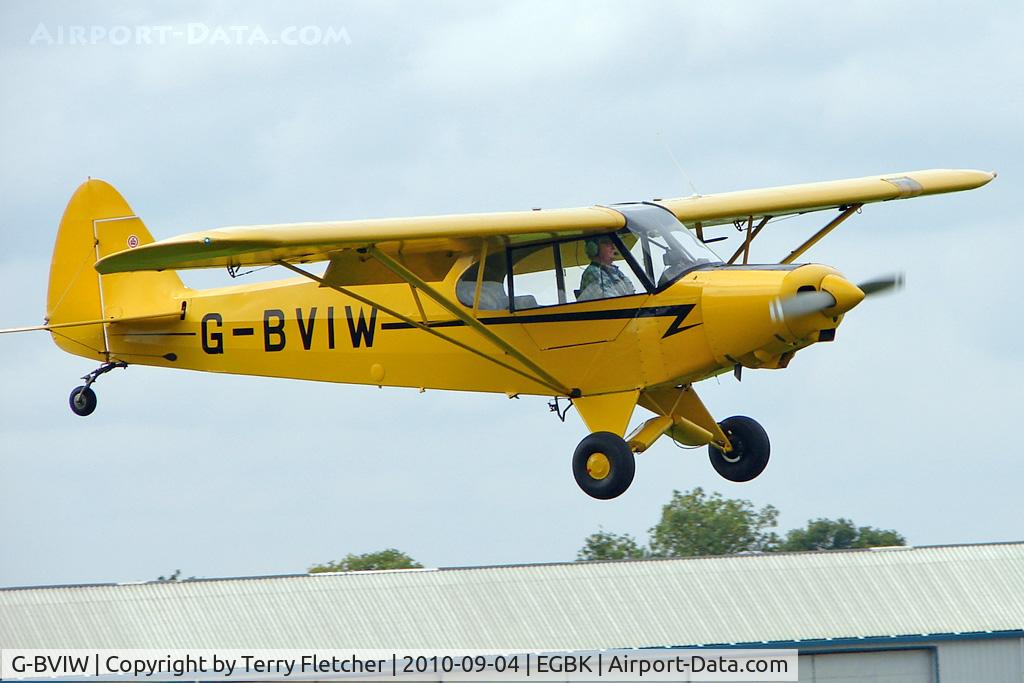 G-BVIW, 1965 Piper PA-18-150 Super Cub C/N 18-8277, 1965 Piper PIPER PA-18-150, c/n: 18-8277 at 2010 LAa National Rally