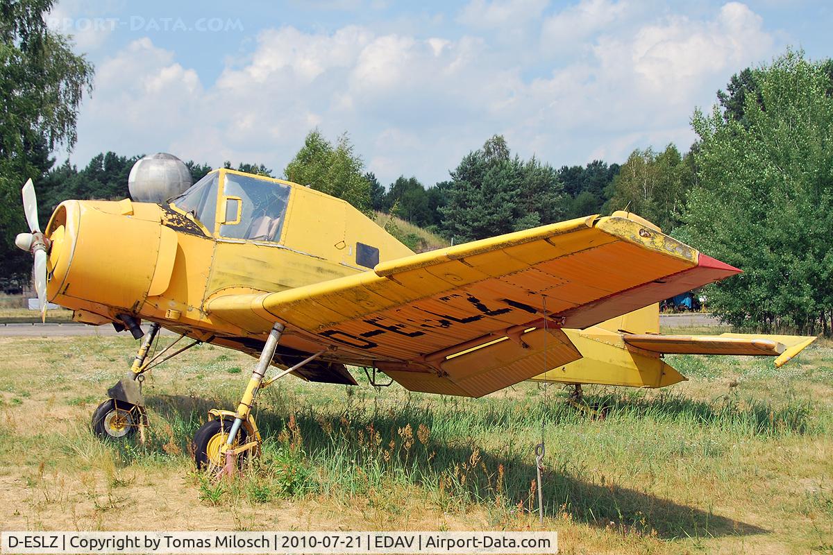 D-ESLZ, 1972 Let Z-37A Cmelak C/N 15-14, Air Museum Finowfurt, airport Finow (EDAV) near Berlin