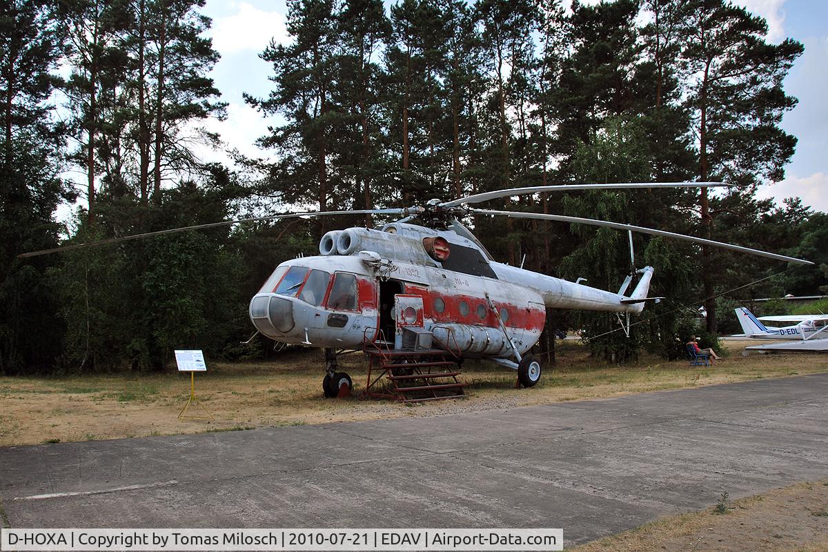 D-HOXA, 1967 Mil MI-8T C/N 0211, Air Museum Finowfurt, airport Finow (EDAV) near Berlin