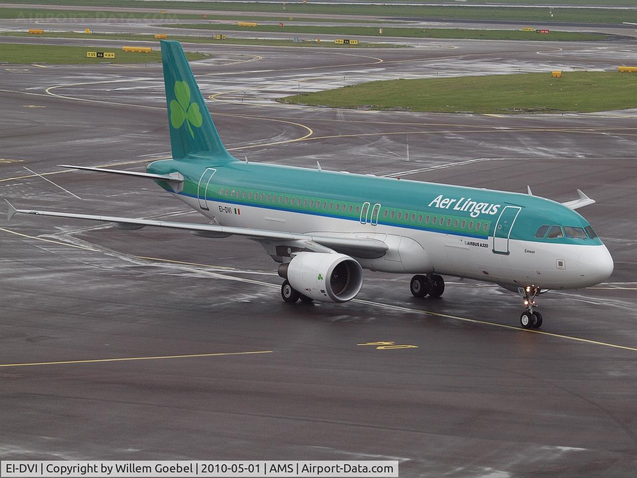 EI-DVI, 2008 Airbus A320-214 C/N 3501, Arrival on Amsterdam airport