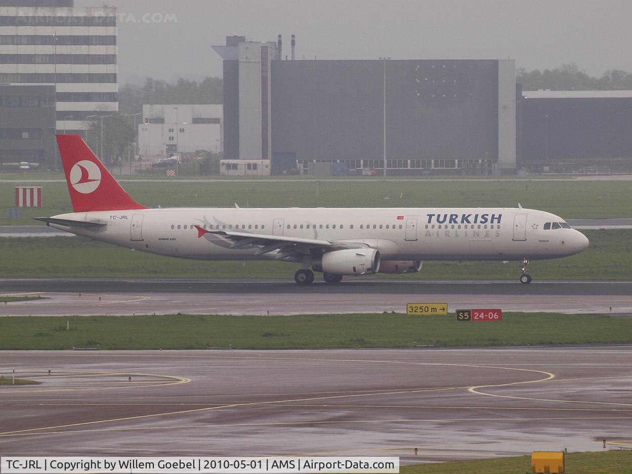 TC-JRL, 2008 Airbus A321-231 C/N 3539, Take off of the 