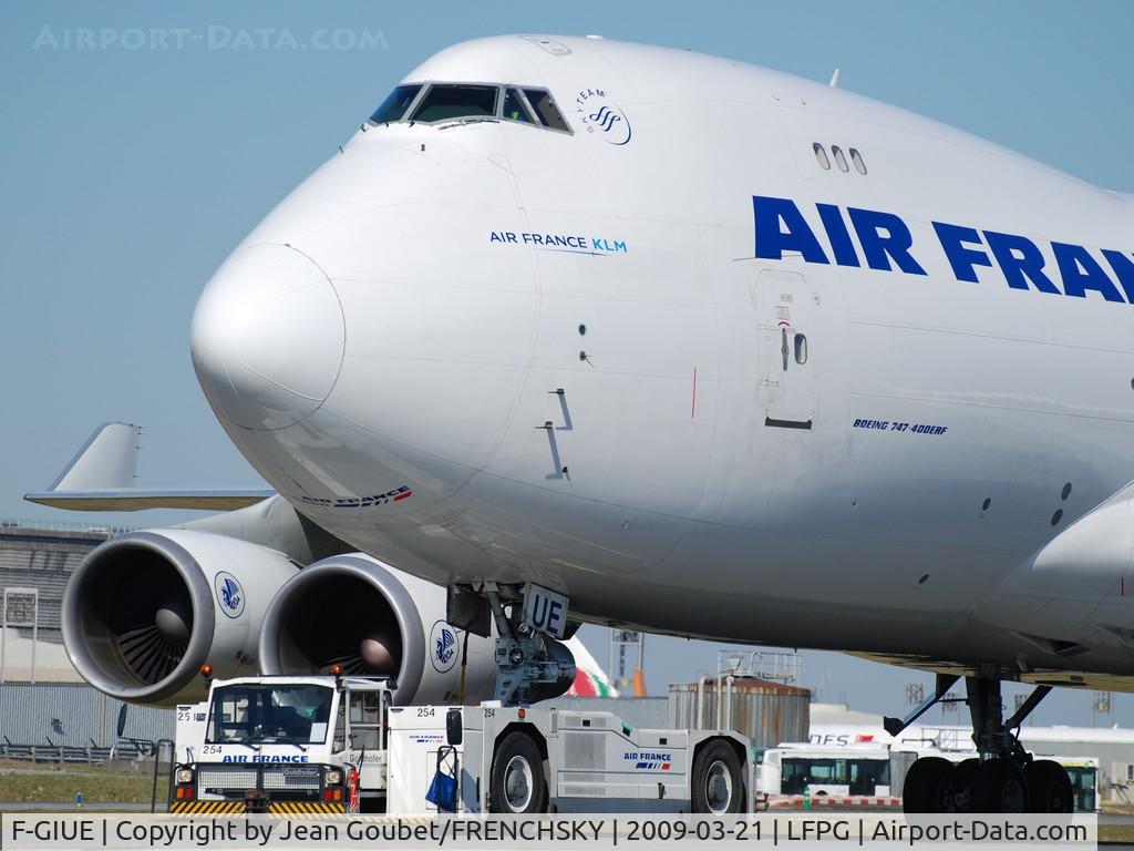 F-GIUE, 2005 Boeing 747-428F/ER/SCD C/N 33097, AF CARGO