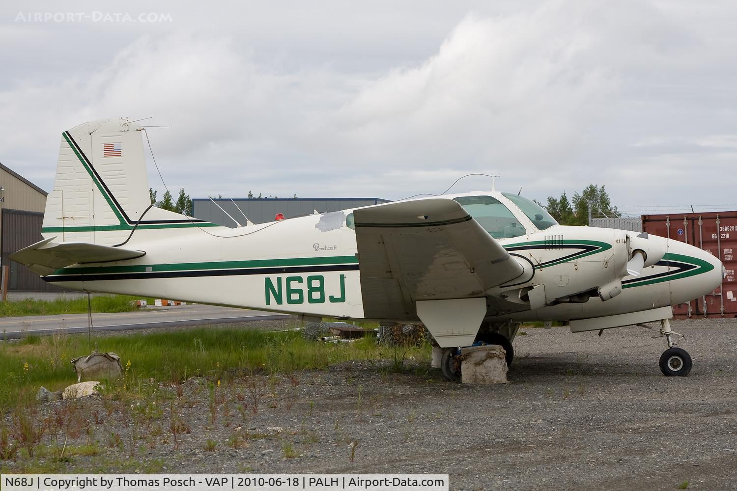 N68J, 1958 Beech 95 C/N TD-121, Weiler Eugene