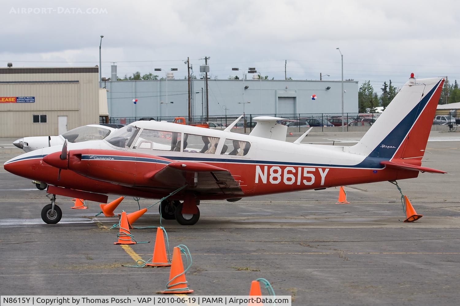 N8615Y, 1968 Piper PA-30-160 Twin Comanche Twin Comanche C/N 30-1755, University of Alaska