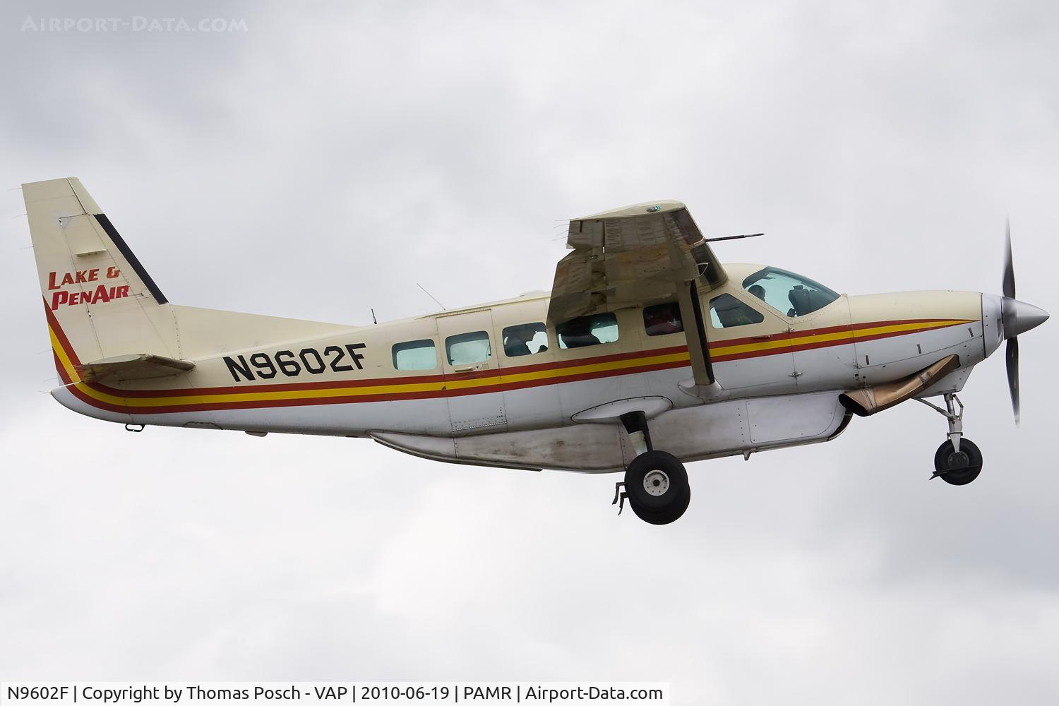 N9602F, 1985 Cessna 208 Caravan I C/N 20800103, Lake And Peninsula Airlines
