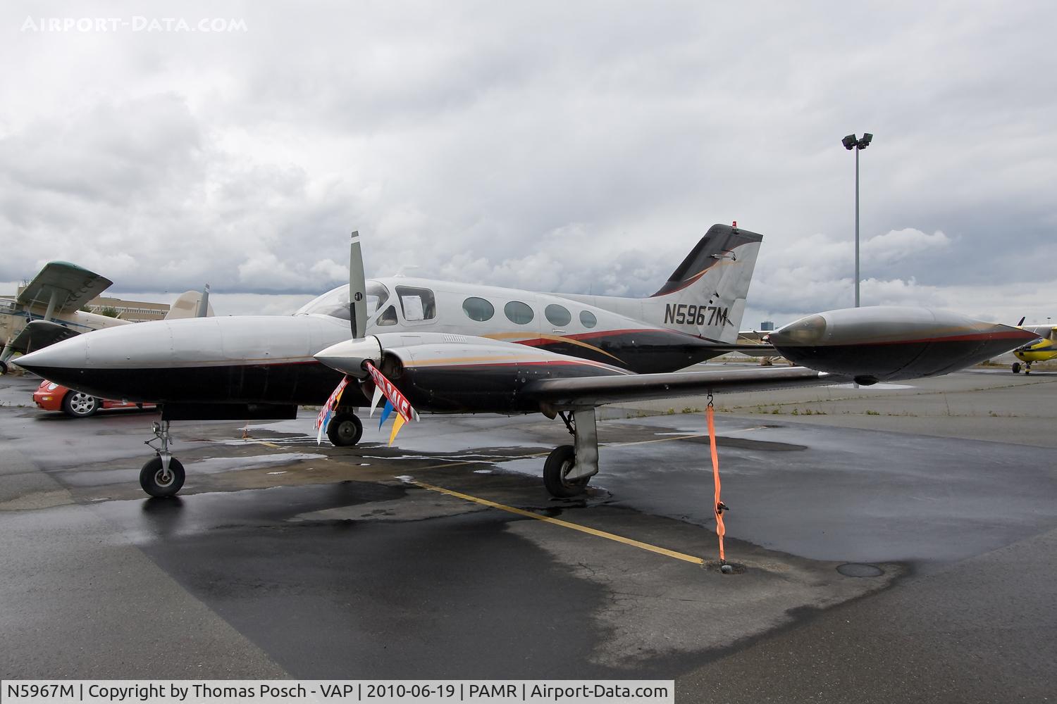 N5967M, 1971 Cessna 421B Golden Eagle C/N 421B0210, EMC Engineering